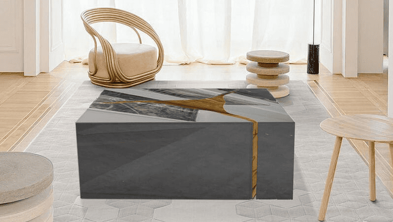 Coffee Table (SMOKE GLASS)