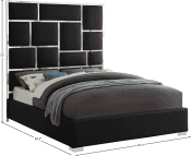 Milan Vegan Leather Bed