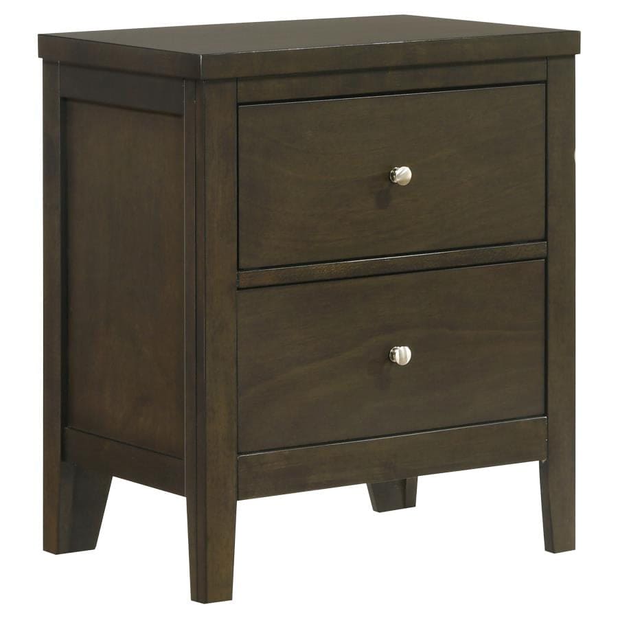 WILKES 5-PIECE QUEEN BEDROOM SET DARK COCOA