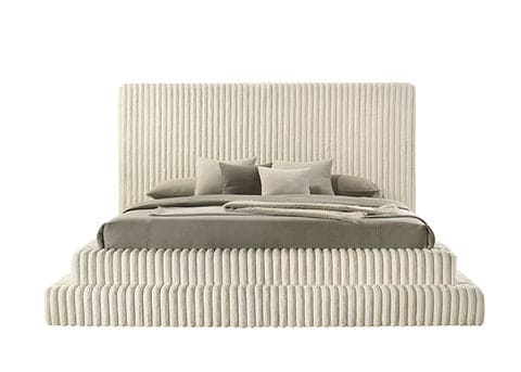 Micah King Bed (Cream)