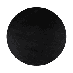Gevra Black Acacia & Faux Plaster 54" Round Dining Table