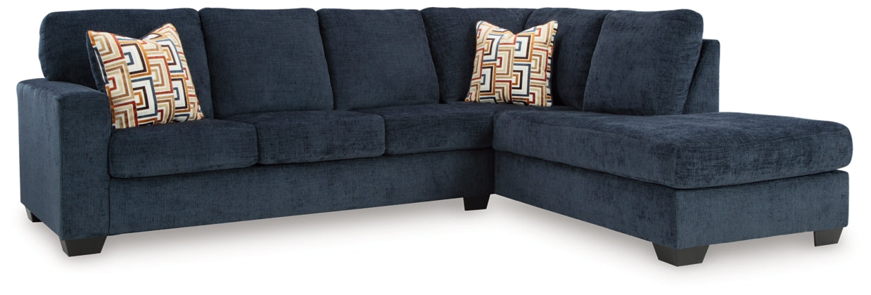 Aviemore 2-Piece Sectional with RAF Chaise INK