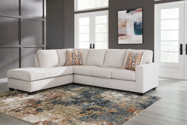 Aviemore 2-Piece Sectional with LAF Chaise STONE