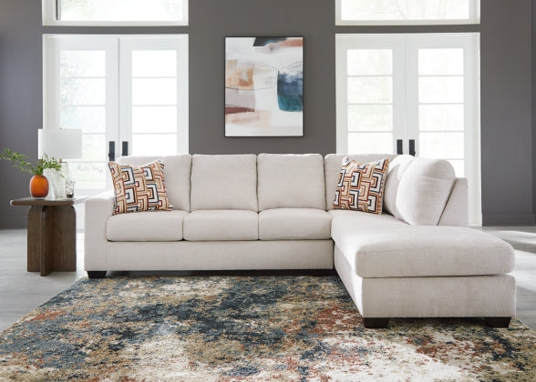 Aviemore 2-Piece Sectional with RAF Chaise STONE