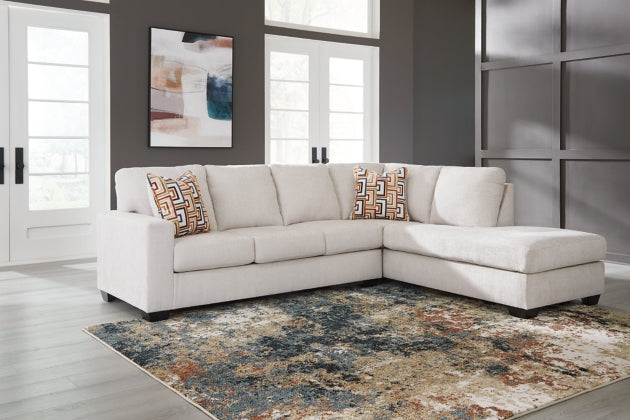Aviemore 2-Piece Sectional with RAF Chaise STONE