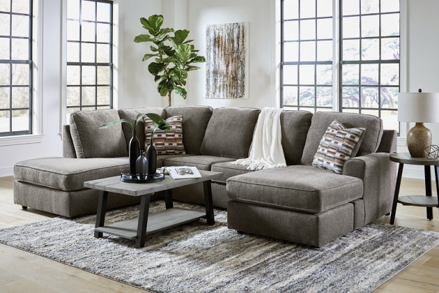 O'Phannon 2-Piece Sectional with Chaise PUTTY