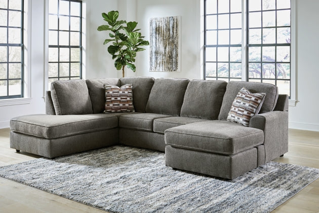 O'Phannon 2-Piece Sectional with Chaise PUTTY