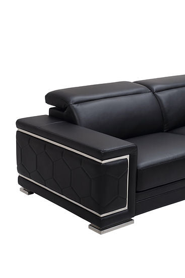 ADRIAN BLACK LIVING ROOM SET