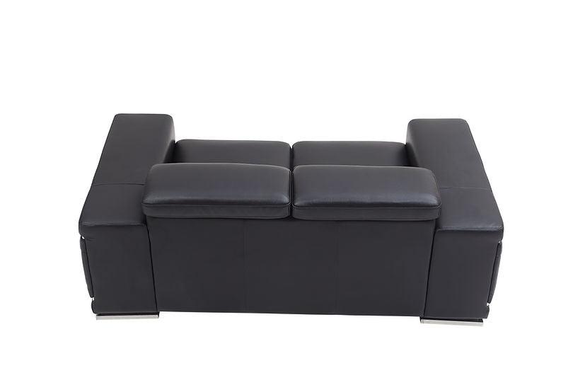 ADRIAN BLACK LIVING ROOM SET