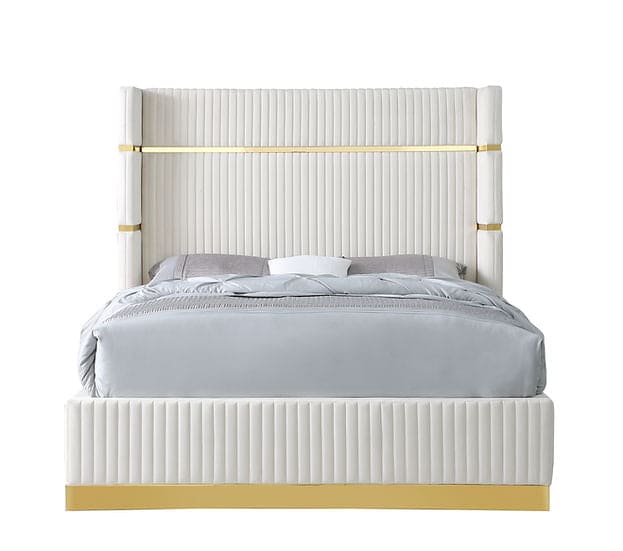 Aspen Bed Cream Gold