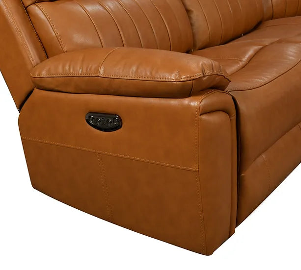 Fresno POWER Sectional Camel