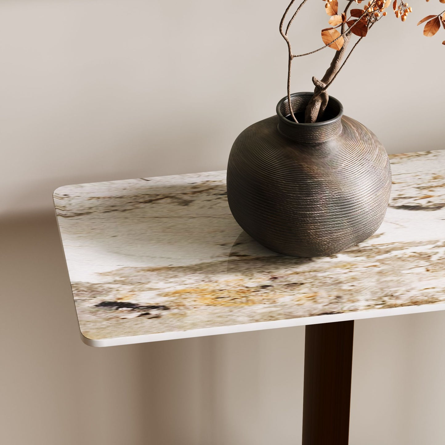 Hobart - Modern Sintered Stone Console Table