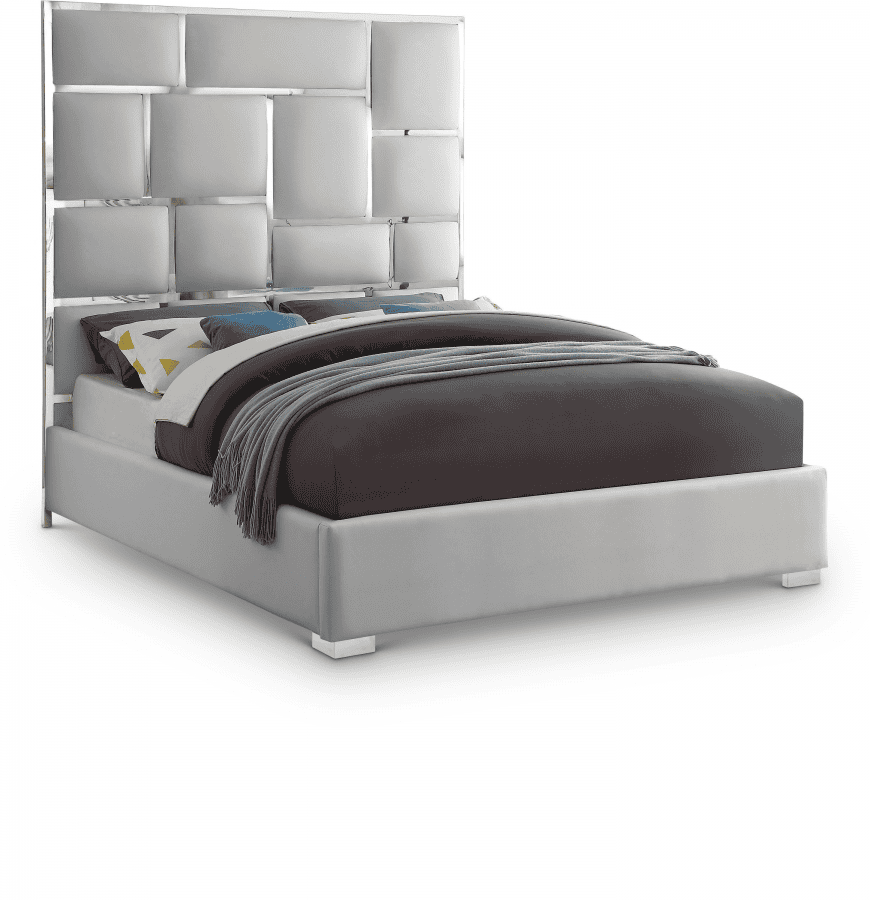Milan Vegan Leather Bed