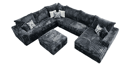 Texan 4pcs Sectional GRAY