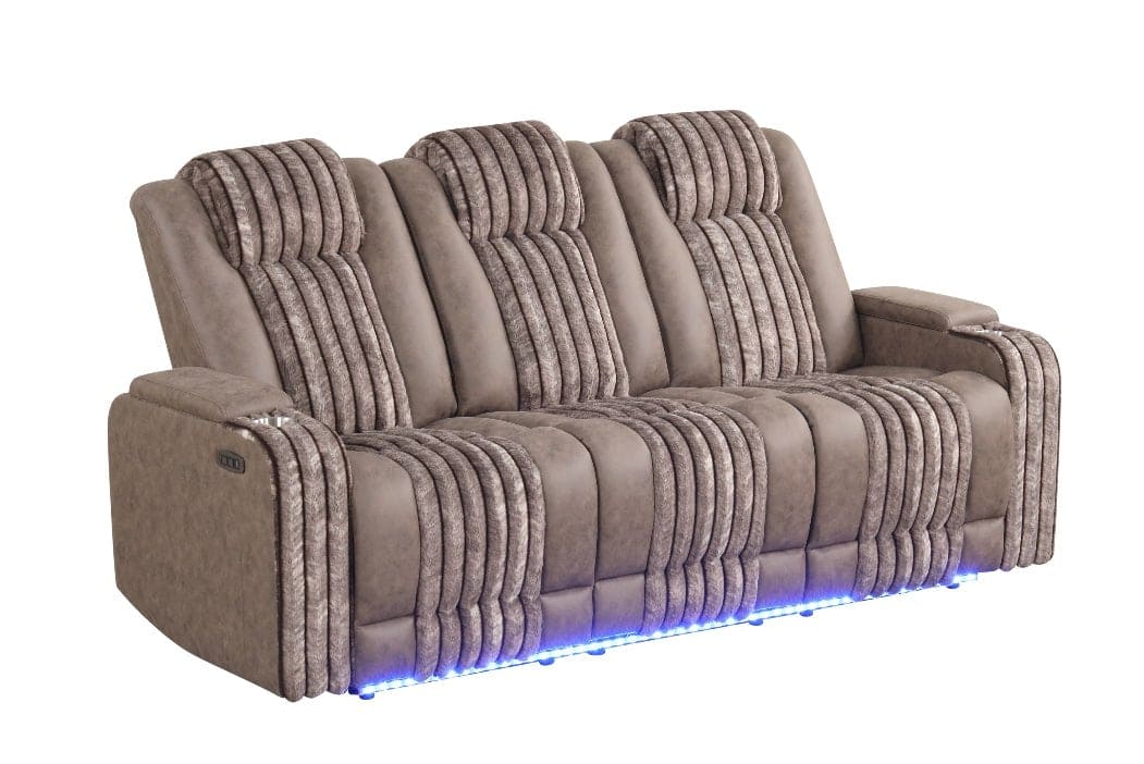 Lita 3pcs Power Reclining Set (Brown)