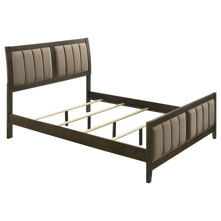 WILKES 5-PIECE QUEEN BEDROOM SET DARK COCOA