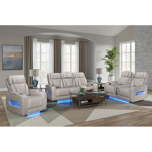 Skyline 3pcs Power Reclining Set (SAND)