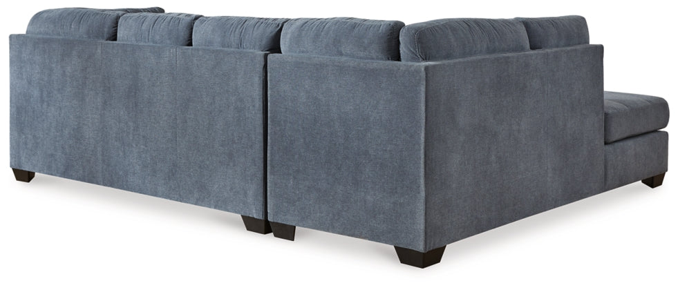 Marleton 2-Piece Sectional with LAF Chaise Denim