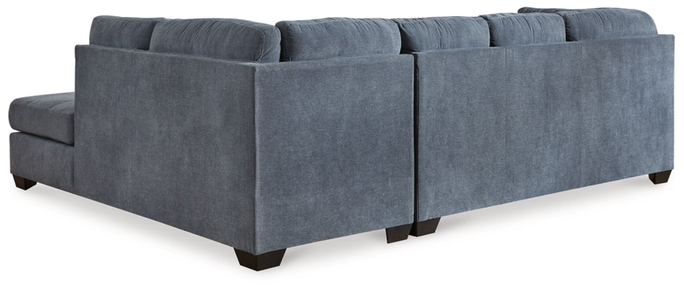Marleton 2-Piece Sectional with RAF Chaise Denim