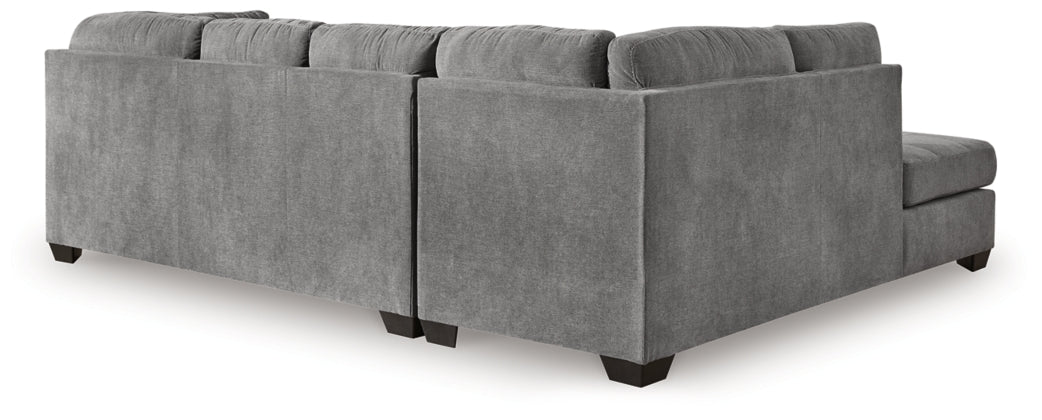 Marleton 2-Piece Sectional with LAF Chaise Gray