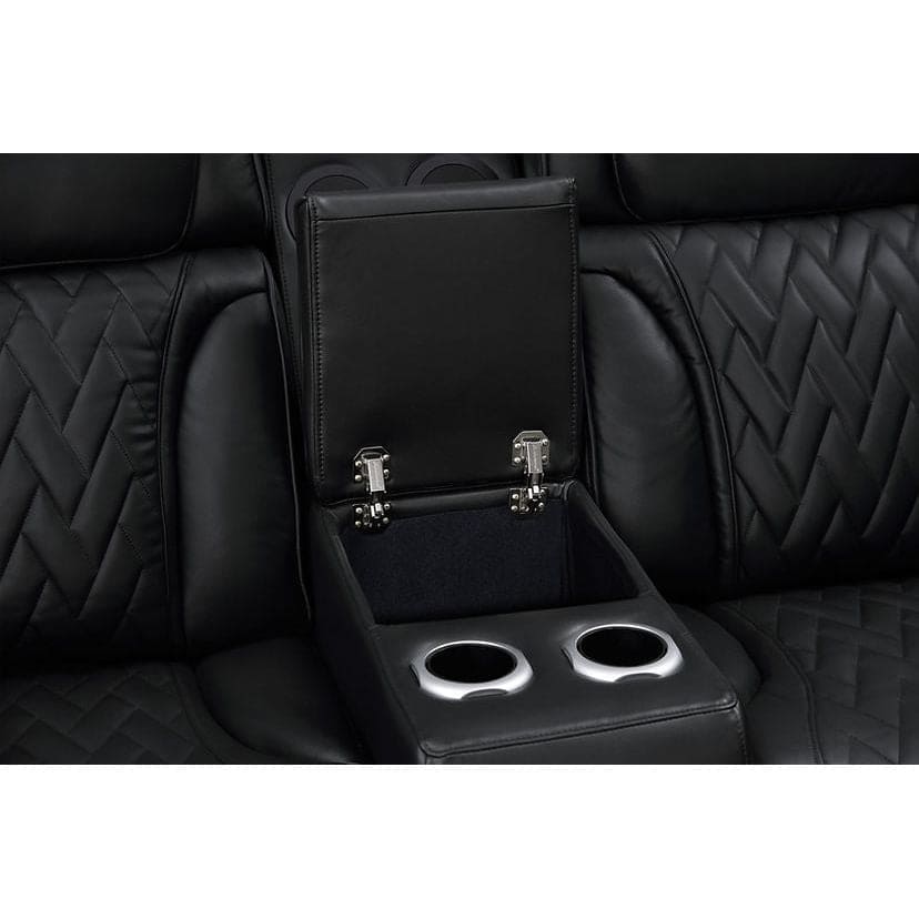 Skyline 3pcs Power Reclining Set (BLACK)