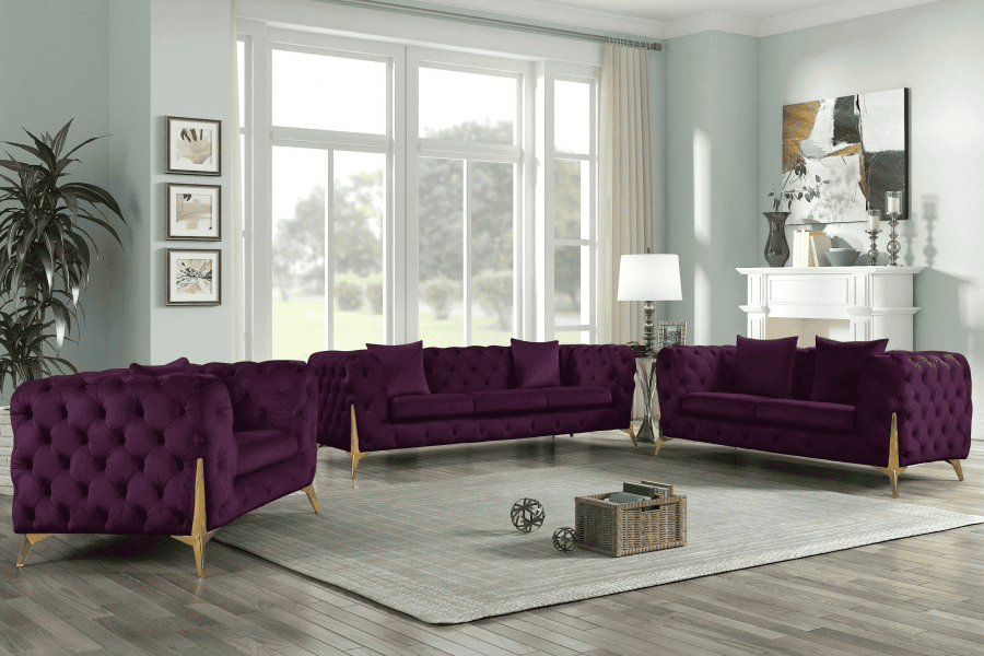 Kingdom Velvet Sofa