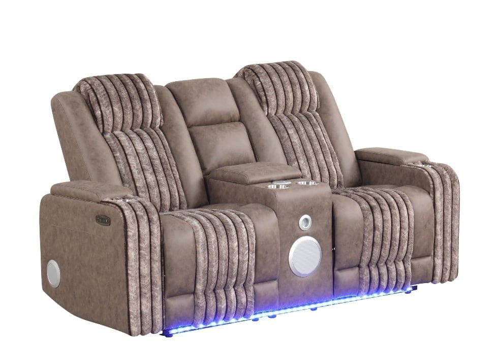Lita 3pcs Power Reclining Set (Brown)