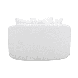 Hanim Cream Linen oversize chaise