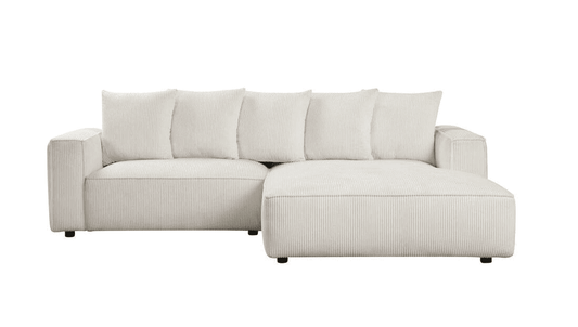Romeo White Sectional **NEW ARRIVAL**