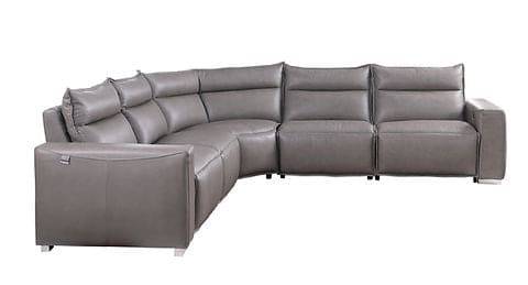 5PC POWER SECTIONAL SIERRA (Grey)