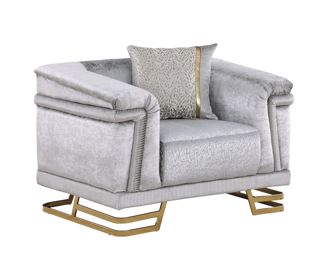 Amalfi Living room Set (Grey)