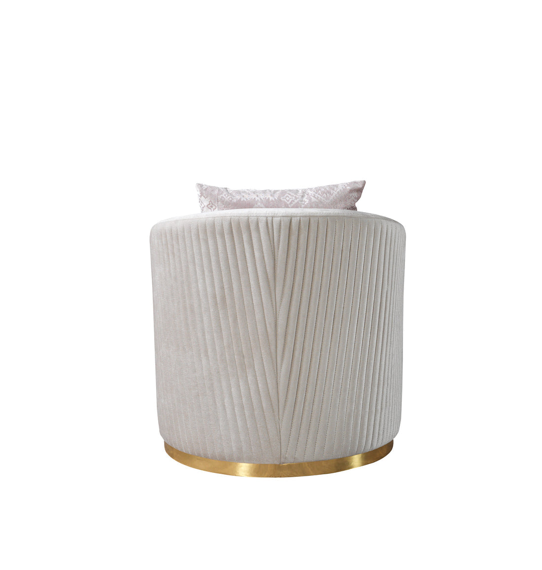 Milena Ivory Velvet Sofa 93" & Loveseat 73"