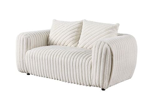 Eli 2pcs Sofa & Loveseat* white
