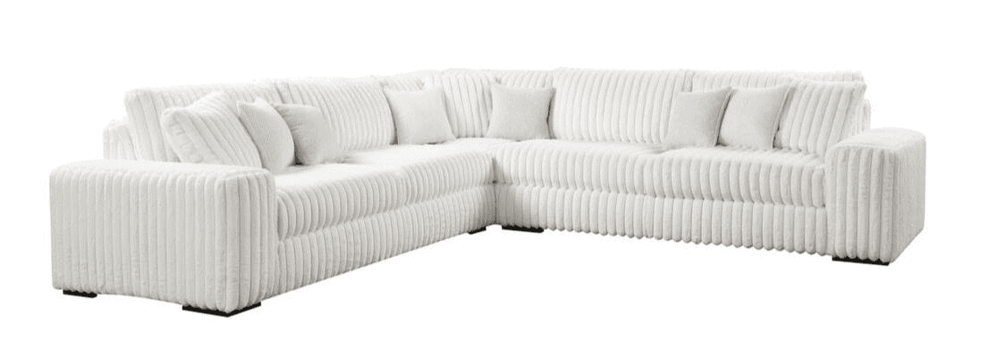MARSHMALLOW Beige OVERSIZED Sectional **NEW ARRIVAL**
