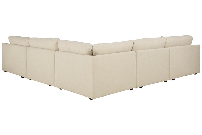 Elyza Linen 5pc Sectional