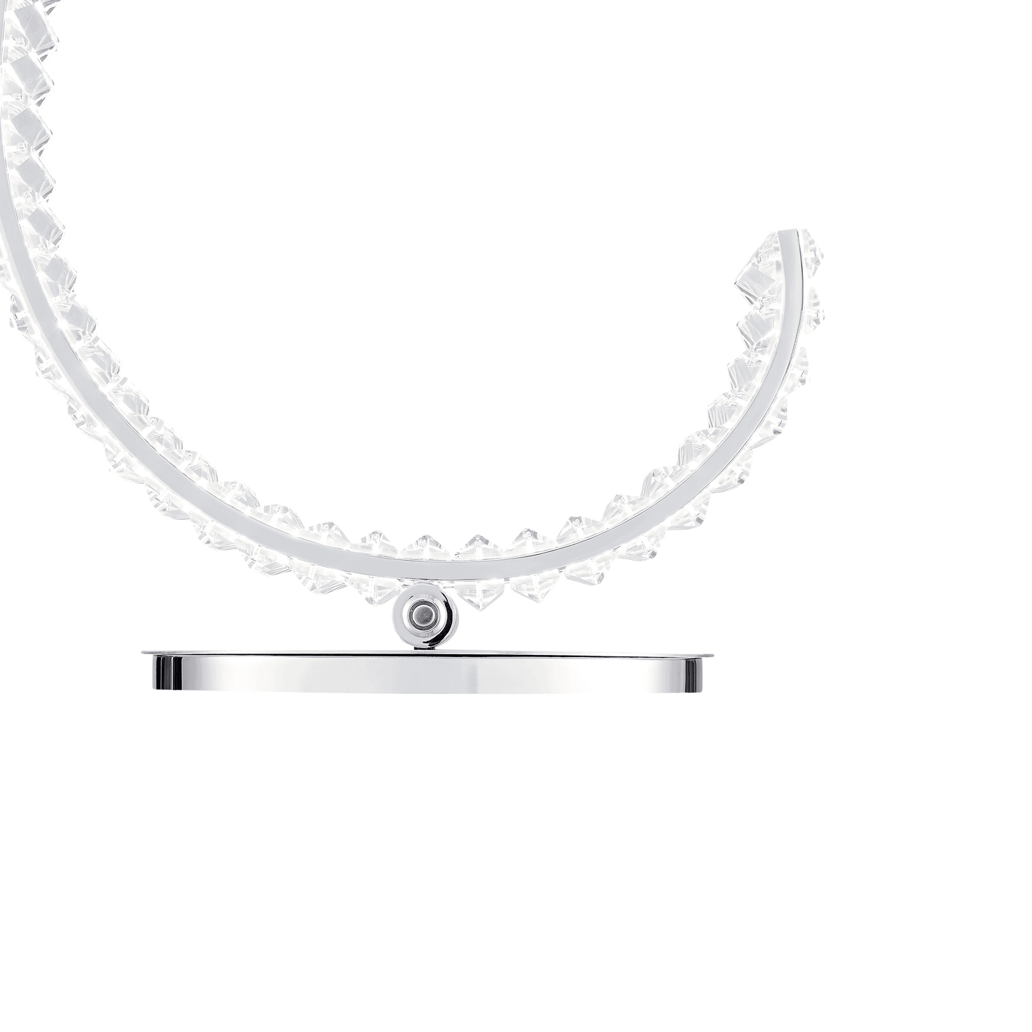 GRACE CRYSTAL 16W TABLE LAMP // TOUCH & DIMMABLE (R CHROME)