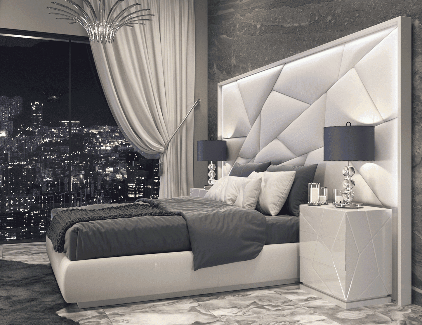 Majesty Bedroom w/light and Kiu cases