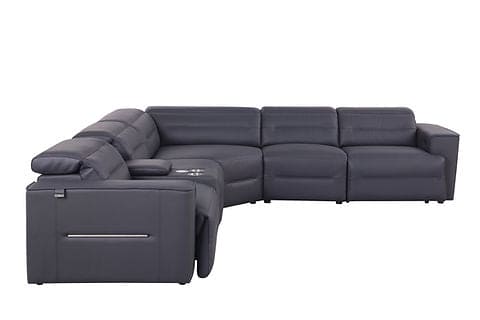 6 pcs power reclining Sectional NEXUS (Dark Navy)