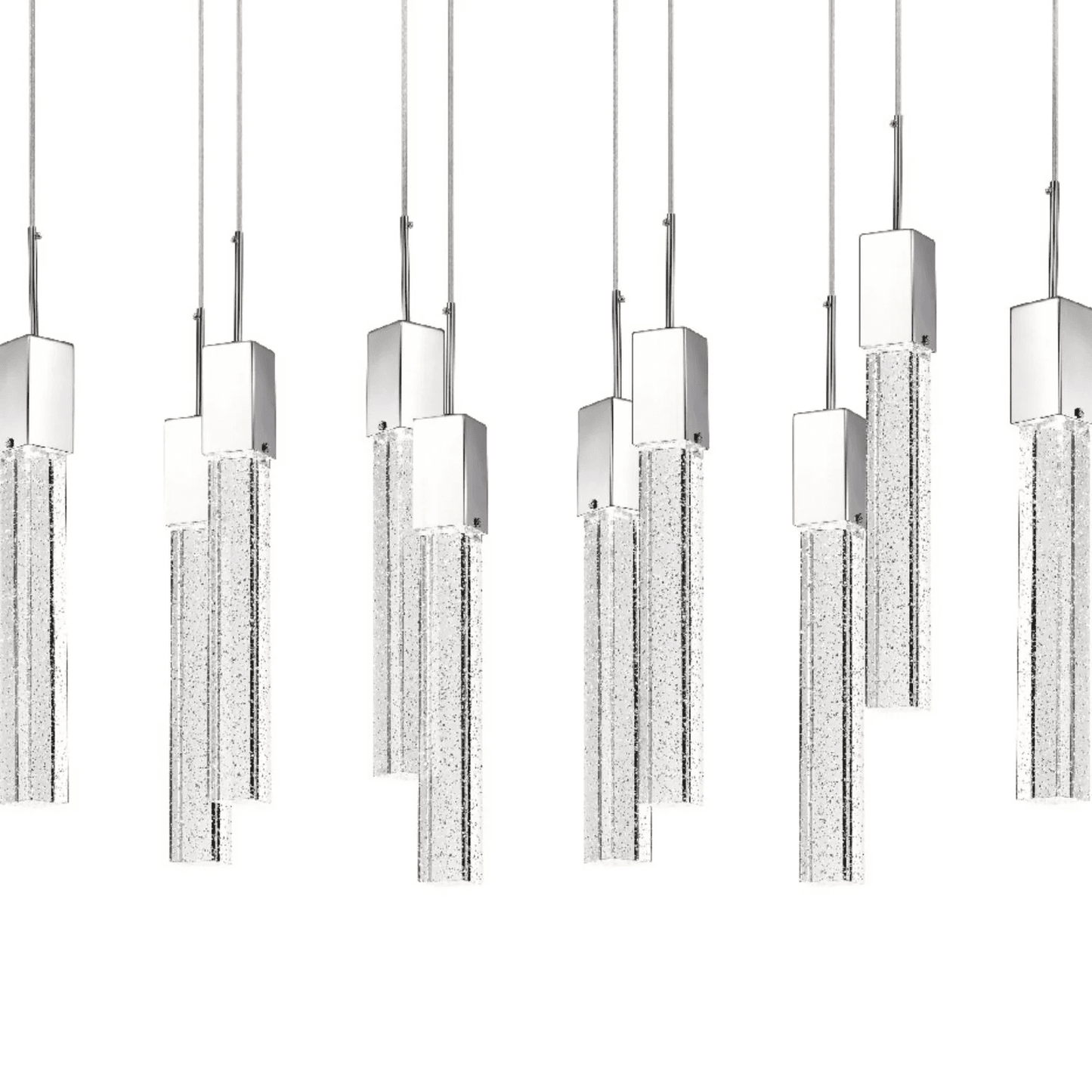 SPARKLING NIGHT CHANDELIER // XL 10 LIGHT