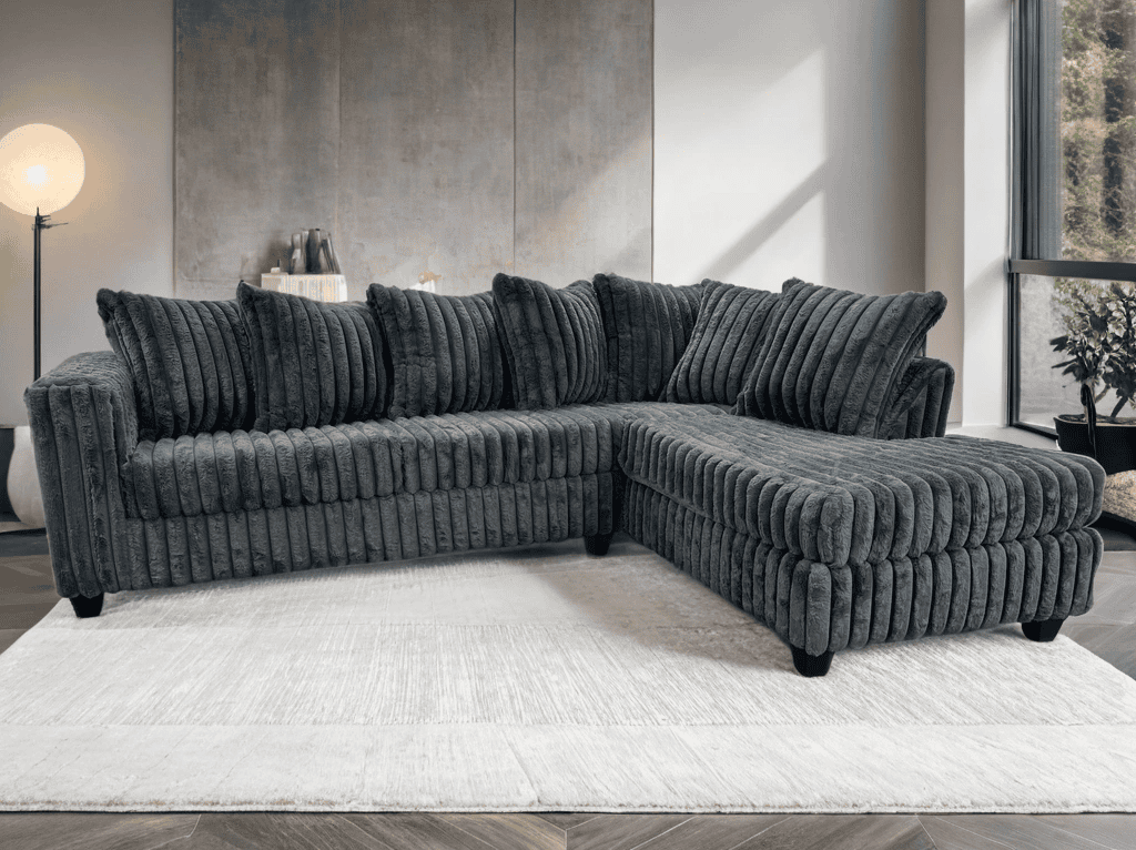 510 - Sectional (Charcoal) **NEW ARRIVAL**