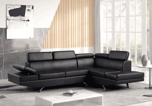 Moderno - Sectional Black