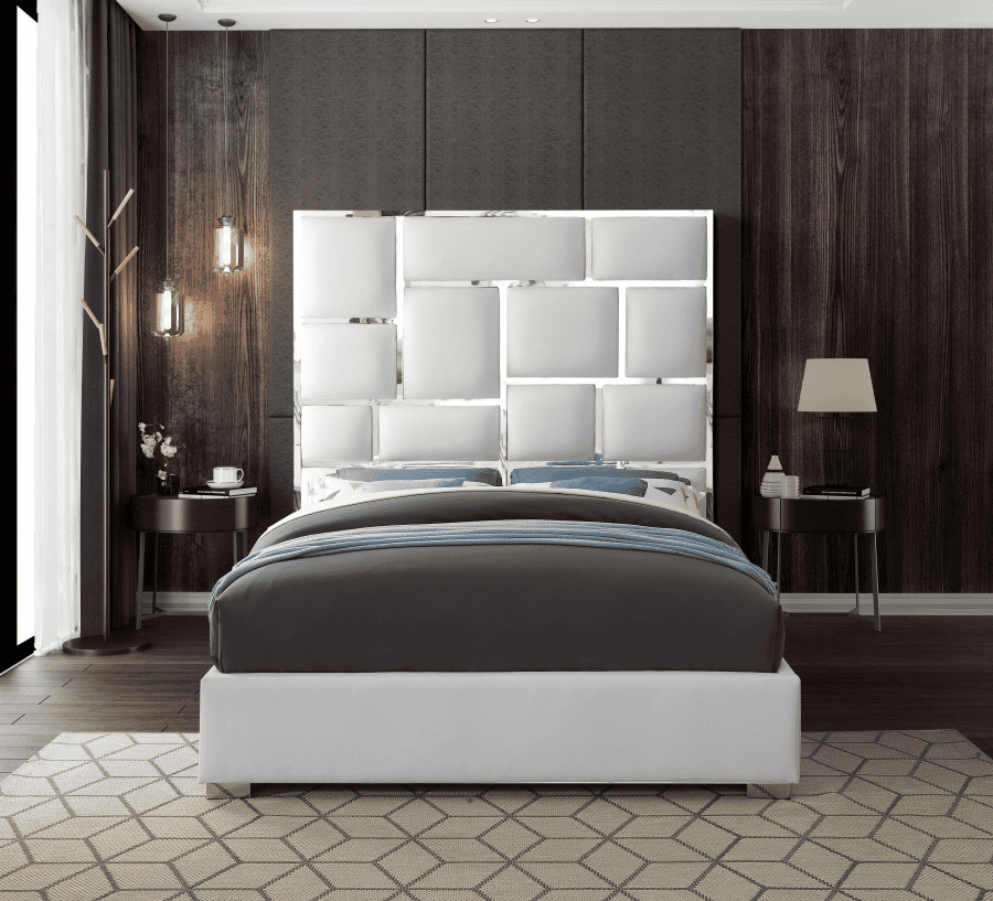 Milan Vegan Leather Bed