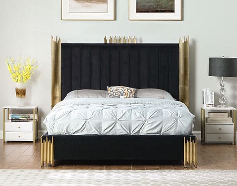 Token Platform Bed Gold