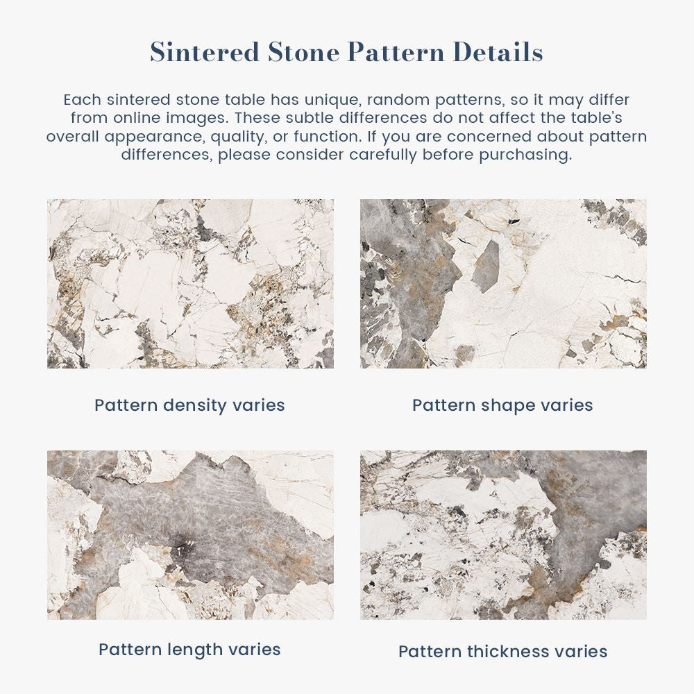 71" Modern Dining Table Set for 6