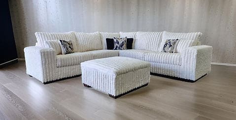 3pcs Sectional* Noah sectional (Ivory)