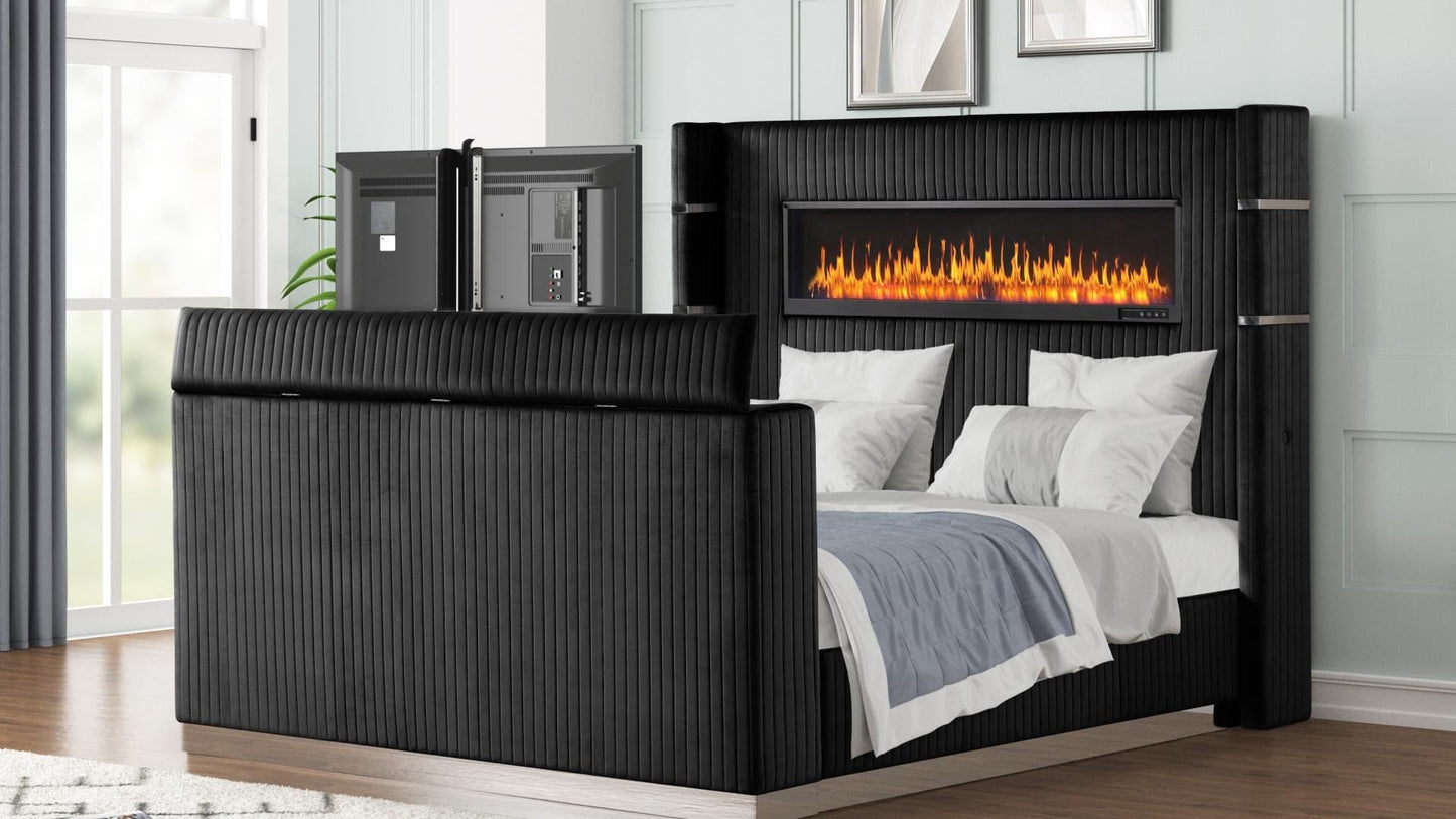 Lavish Beds in Black