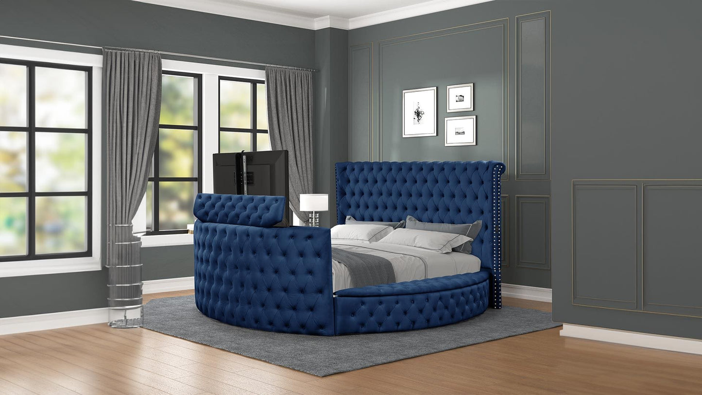 Maya Bed in Navy