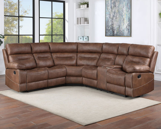 Rudger Rust Manual Reclining Sectional