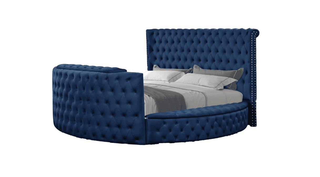 Maya Bed in Navy