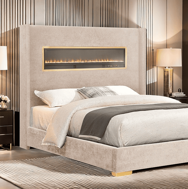 Danvers beige bed